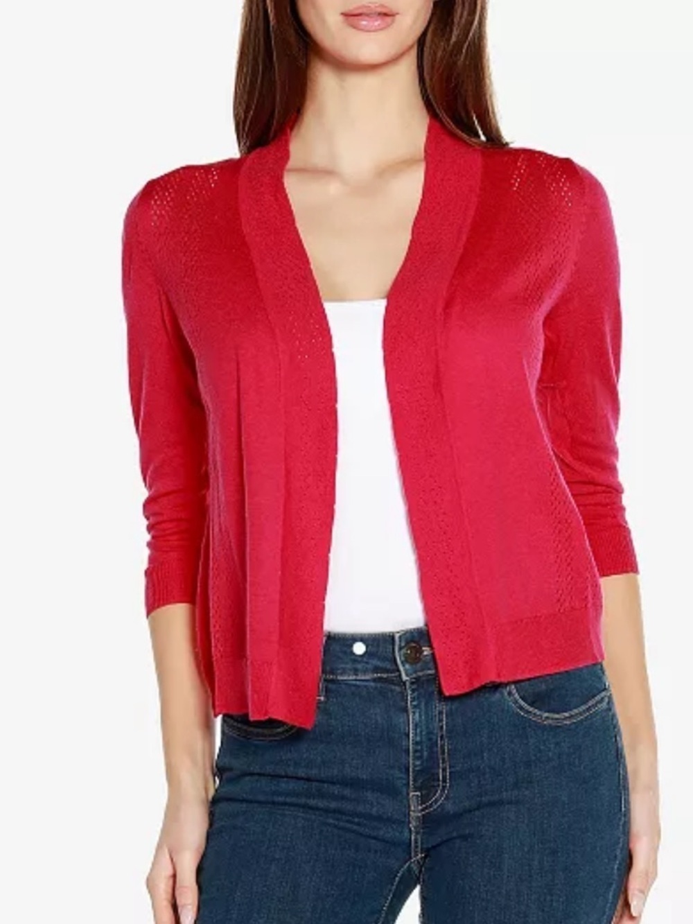 Belldini azalea
Women's 3/4 Sleeve Open Front Cardigan Sweater